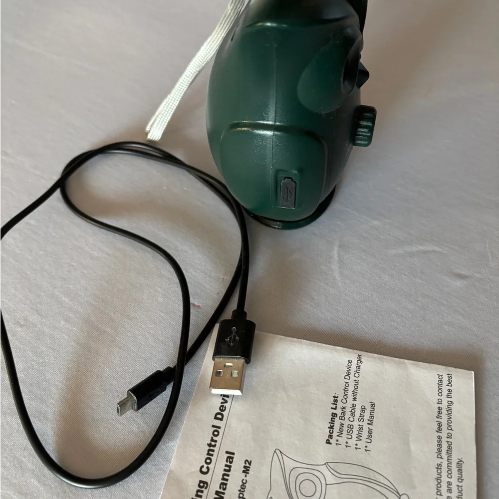 Ultrasonic Dog Bark Control Device-owl- rechargeable -Teptec M2
